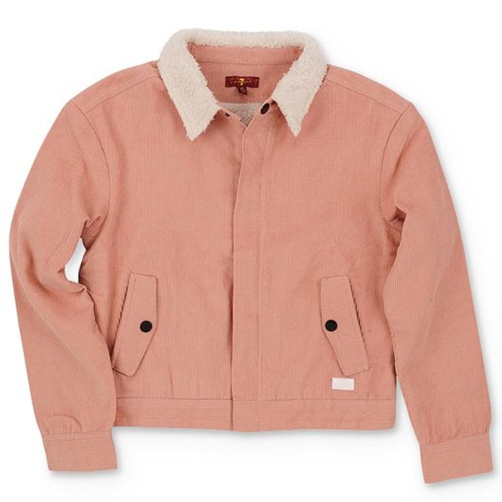 7 For All Mankind Girls’ Corduroy jacket (842) 👖💘 - Picture 1 of 7